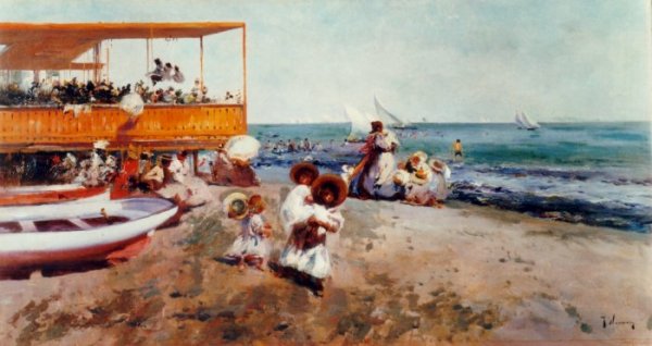 Main Product Photo of Playa Painting by Jose Navarro Llorens