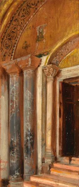 Doorway by Jose Villegas Cordero Oil Painting