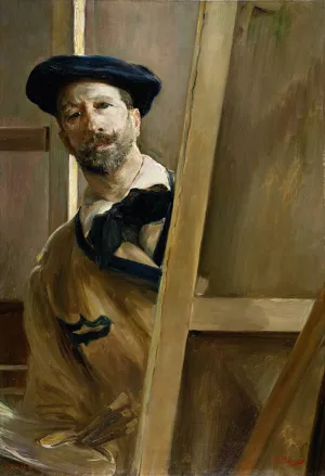 Self-Portrait by Jose Villegas Cordero Oil Painting