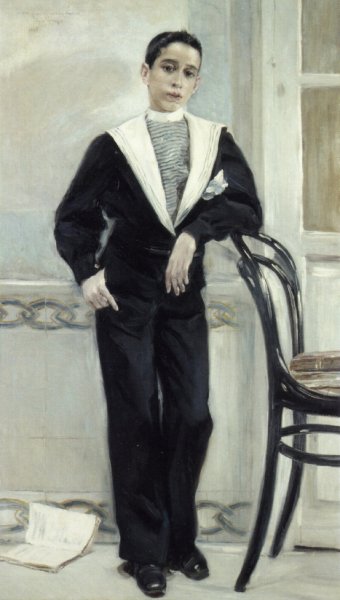 Portrait of Manuel Ramos Villegas, Full Legnth