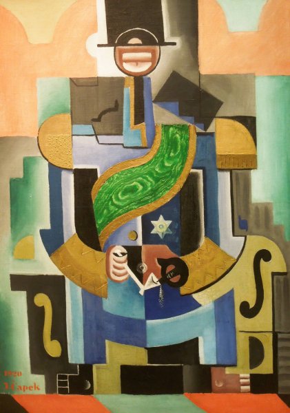 Main Product Photo of African King  Painting by Josef Capek