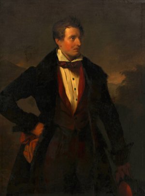 Franz Danhauser by Josef Danhauser Oil Painting