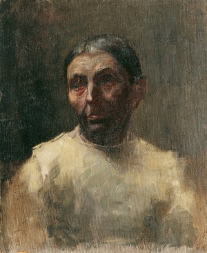 Alte Frau by Josef Engelhart Oil Painting