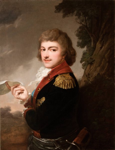 Main Product Photo of Portrait of Michal Kleofas Oginski  Painting by Josef Grassi