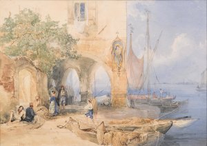 Venice Oil painting by Josef Hoger