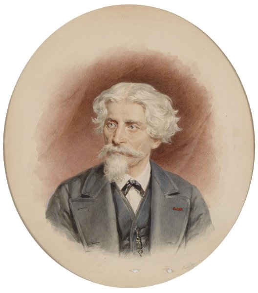 Main Product Photo of Bildnis Josef Gunkel Painting by Josef Kriehuber