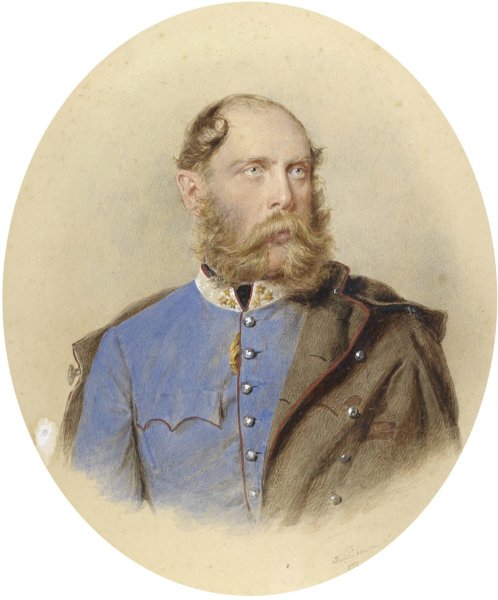 Main Product Photo of Portrat Erzherzog Carl Ludwig  Painting by Josef Kriehuber
