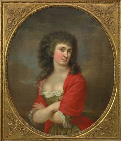Frau Prohaska  by Josef Lange - Hand-Painted Oil Painting Reproduction