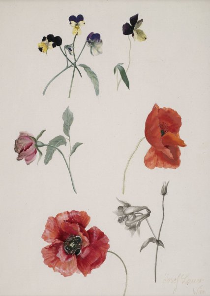 Main Product Photo of Blumen Painting by Josef Lauer