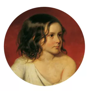 Kinderbildnis Oil painting by Josef Matthias Aigner