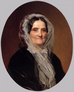 Portrait of Theresia Niedermeyer by Josef Neugebauer Oil Painting