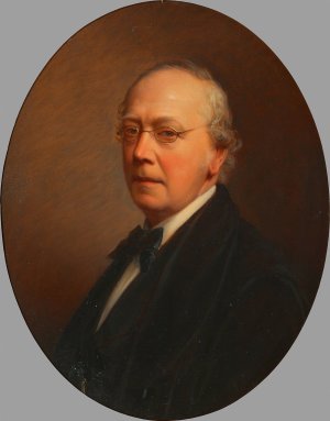 Selbstbildnis by Josef Neugebauer Oil Painting