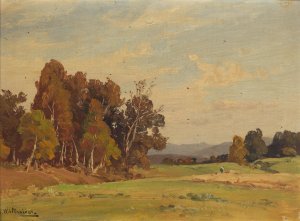 Aus Bernried by Josef Willroider Oil Painting
