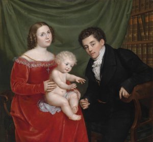 Familie Sidorowicz by Josef Ziegler Oil Painting