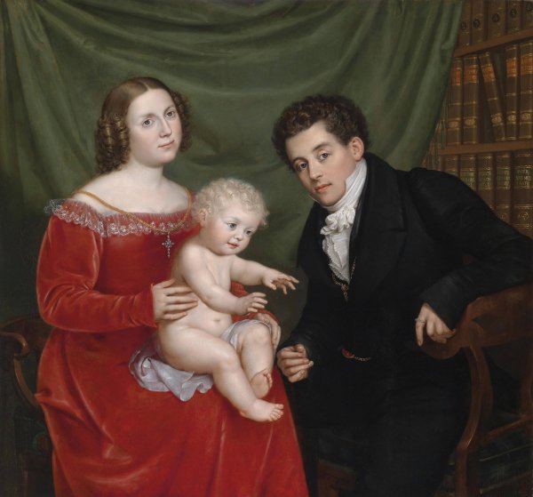 Main Product Photo of Familie Sidorowicz  Painting by Josef Ziegler