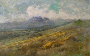 Landscape by Josep Berga I Boix Oil Painting