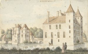 Kasteel Beverweerd by Joseph Adolf Schmetterling Oil Painting