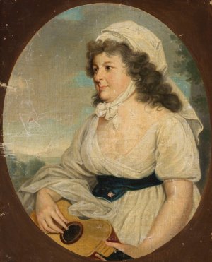 Portrait of count Esterhazy by Joseph Anton Kappeller Oil Painting