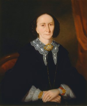 Portrait of a woman by Joseph Backler Oil Painting
