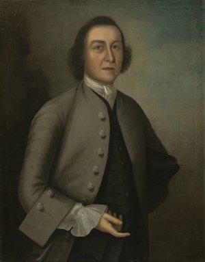 Dr. William Foster by Joseph Badger Oil Painting
