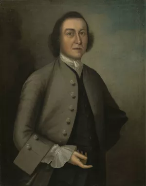Dr. William Foster by Joseph Badger Oil Painting