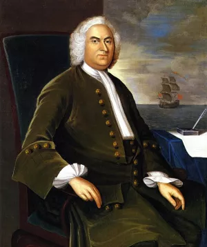 James Bowdoin by Joseph Badger - Oil Painting Reproduction