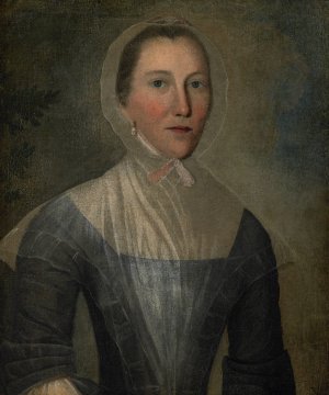 Portrait of Mary Croswell by Joseph Badger Oil Painting