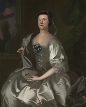 Hannah Wentworth Atkinson by Joseph Blackburn Oil Painting