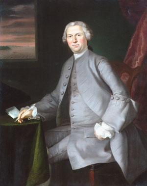 Samuel Cutts Oil painting by Joseph Blackburn