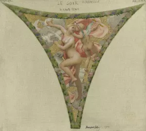 Le Soir by Joseph Blanc Oil Painting