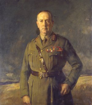 Sir General Arthur William Currie by Joseph De Camp Oil Painting