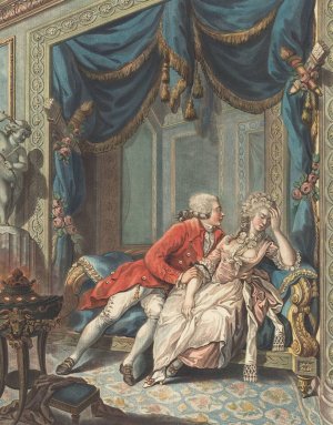 Le Retour A La Vertu by Joseph De Longueil Oil Painting