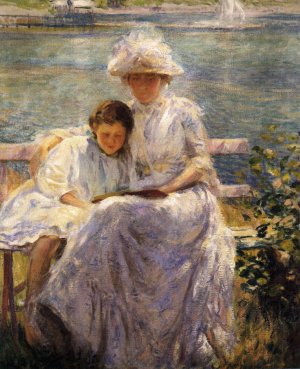 June Sunlight by Joseph Decamp Oil Painting