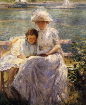 June Sunlight by Joseph Decamp Oil Painting