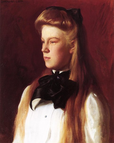 Main Product Photo of Miss Alice Boit Painting by Joseph Decamp