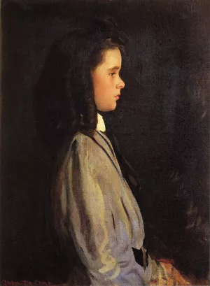 Pauline Oil painting by Joseph Decamp