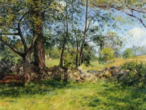 Summer Landscape also known as Summertime Oil painting by Joseph Decamp