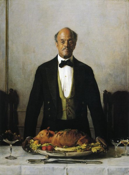 Main Product Photo of The Steward Painting by Joseph Decamp