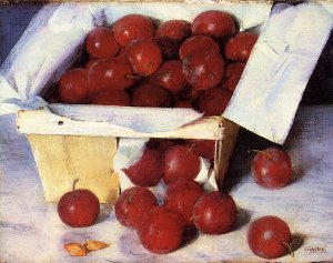 Plums in a Basket