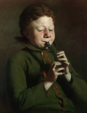 The Genius by Joseph Decker Oil Painting
