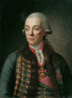 Karl Hieronymus Furst Palffy von ErdOd by Joseph Dorffmeister Oil Painting