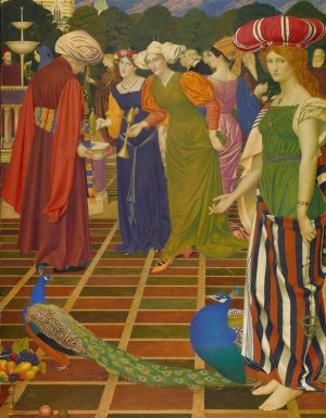 New Lamps for Old by Joseph Edward Southall Oil Painting