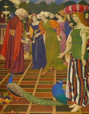 New Lamps for Old by Joseph Edward Southall Oil Painting