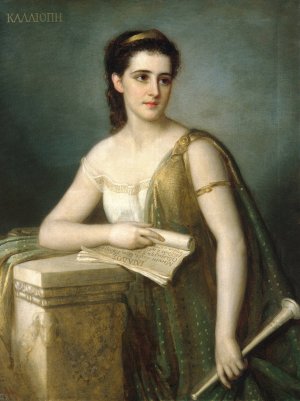 Calliope by Joseph Fagnani Oil Painting