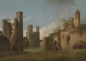 Caernarvon Castle by Joseph Farington Oil Painting