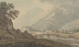 Grange of Borrodale by Joseph Farington Oil Painting