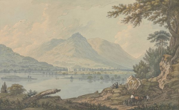 Grassmere by Joseph Farington - Hand-Painted Oil Painting Reproduction