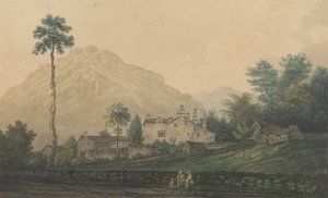 Palace of Patterdale by Joseph Farington Oil Painting