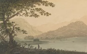 Patterdale from Martindale fell by Joseph Farington Oil Painting