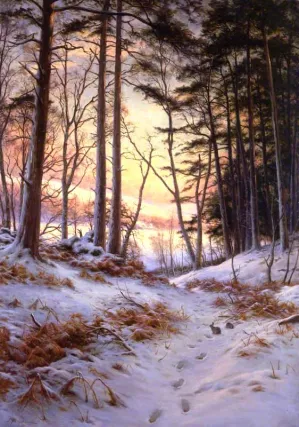 Afterglow painting by Joseph Farquharson